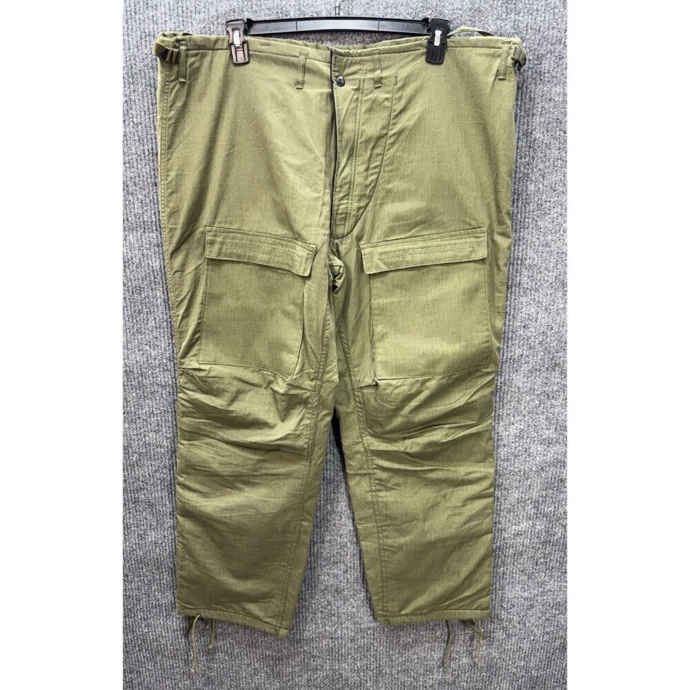 Chemical Protective Military Pants Mens XL Green Trousers Suit Cargo Outer Layer
